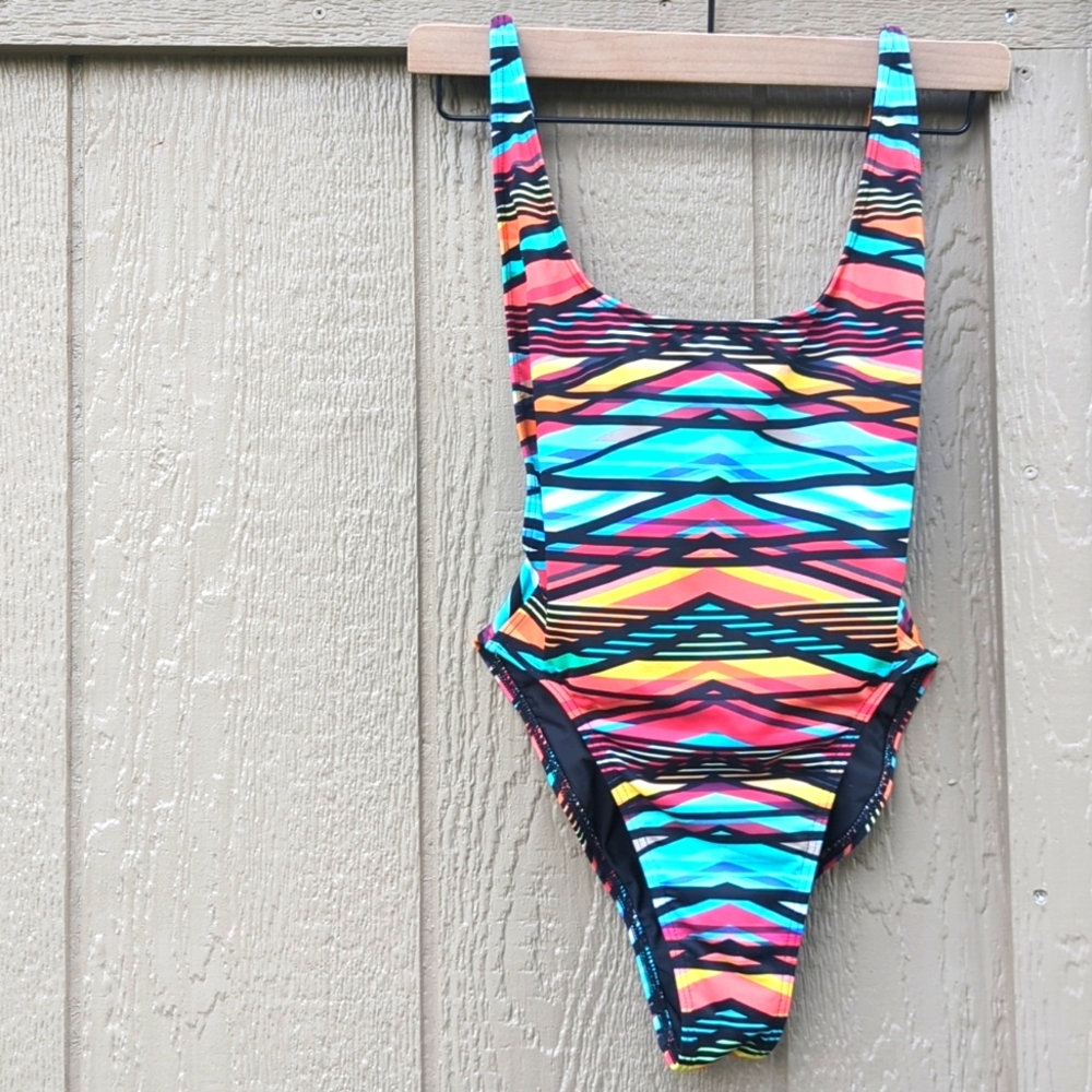 Kiko Rio Coco Beach Cate High Leg Swimsuit